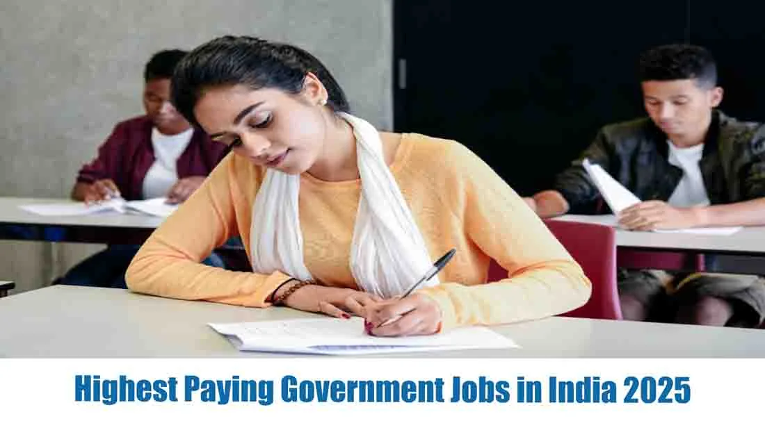 Highest Paying Government Jobs in India 2025